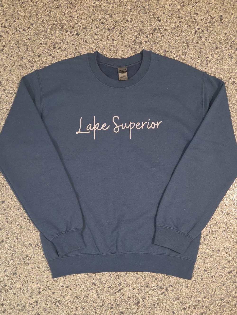 Lake Superior Crewneck Sweatshirt Size Small